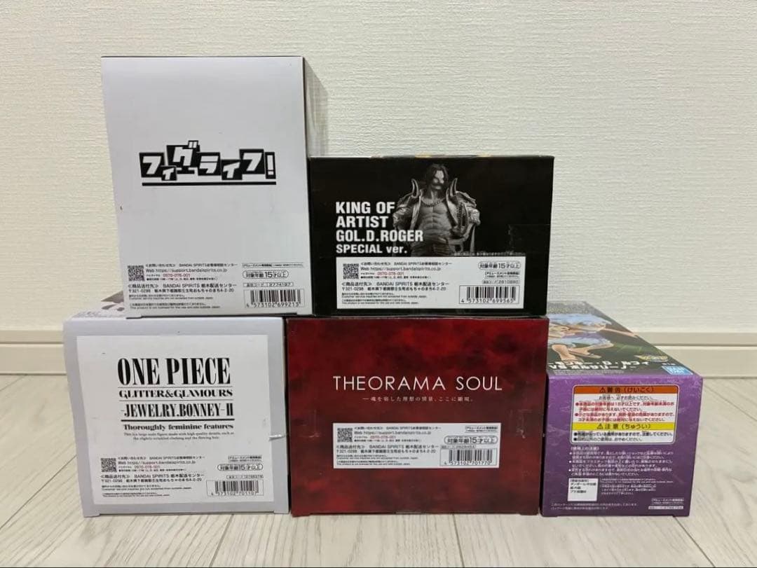 ワンピース フィギュア まとめ売り 5体セット ジャンクス ニカルフィ ボニー