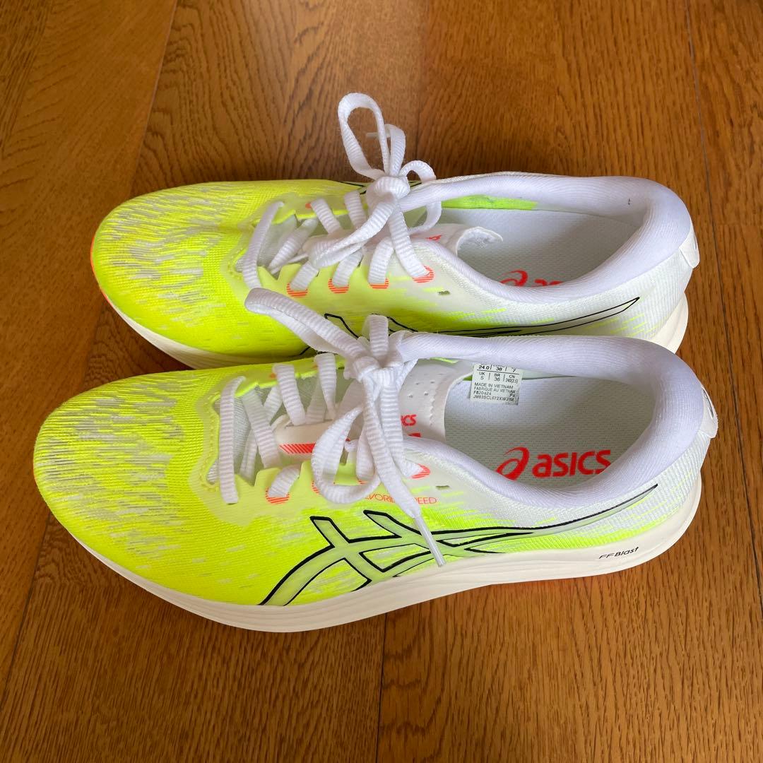 美品　asics エボライド スピード2 24.0cm
