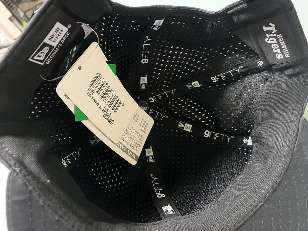 ★未使用★阪神タイガース×ニューエラ 9FIFTY 防水・透湿機能付き