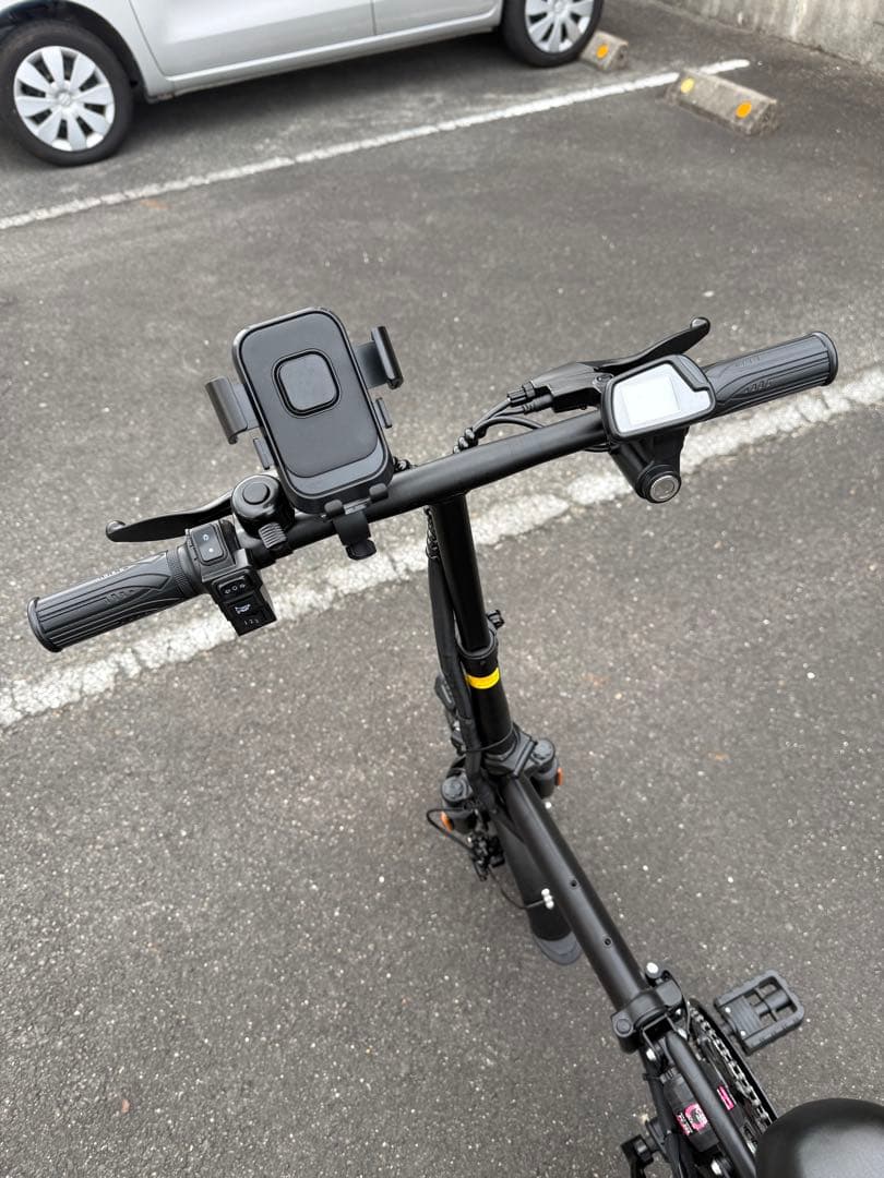 折りたたみ電動アシスト自転車 美品【京都引き取り】