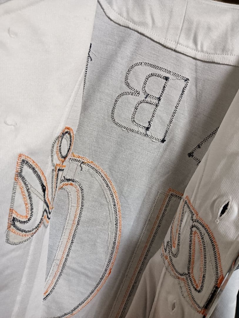 デサント 巨人 阿部慎之助 刺繍 2NDホーム ユニフォーム 紙タグ付き