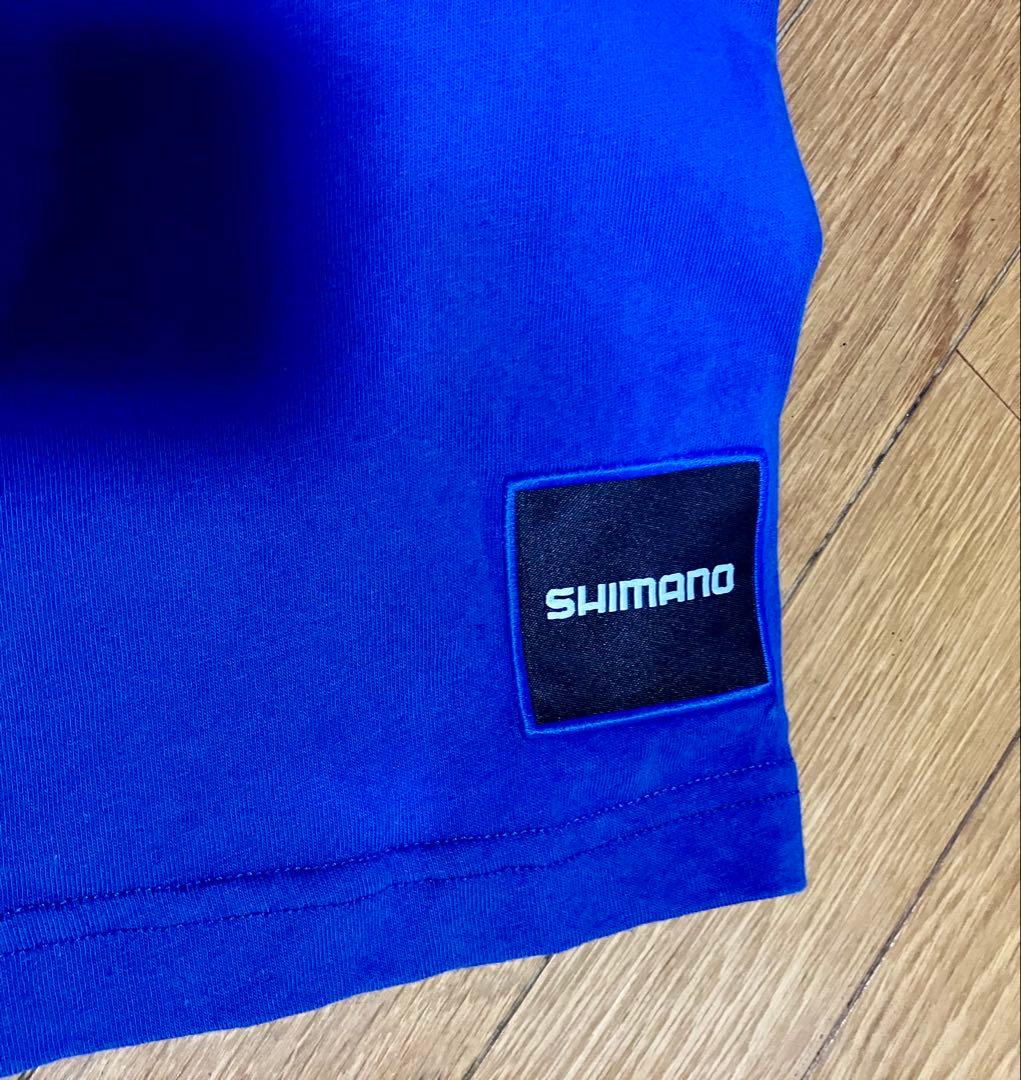 SHIMANOシマノ Ｔシャツ チームシマノ 刺繍ロゴ 希少品
