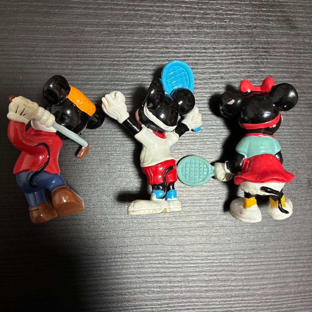 ディズニーランド ミッキー ミニー ドナルド フィギュア レトロ 15点
