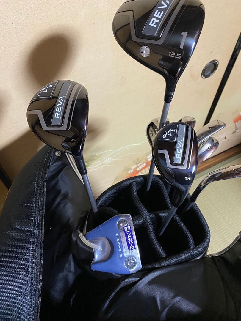 未使用多数美品Callaway REVAレディース クラブセット