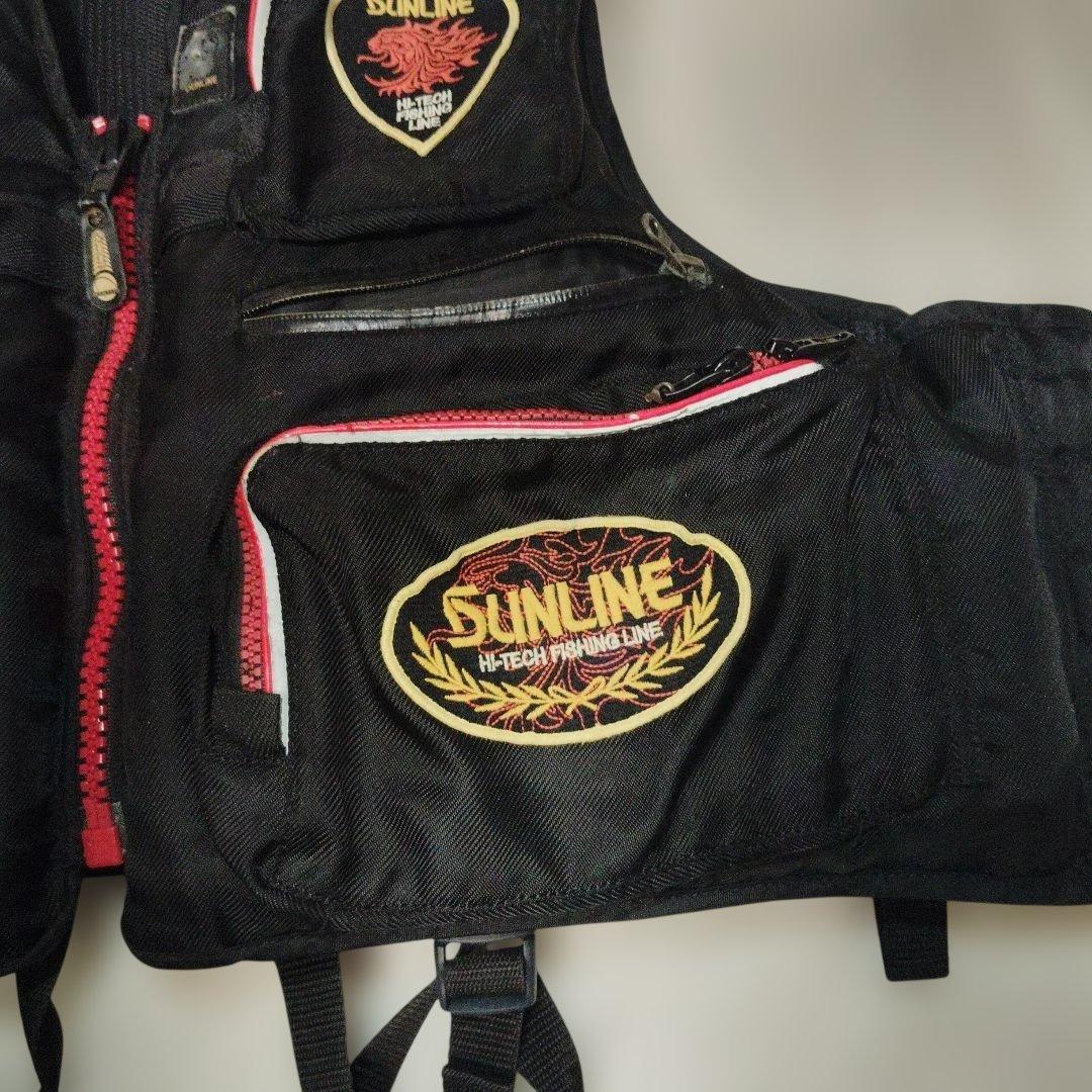 サンライン　磯　SUNLINE 　ステータス　フローティングベスト　LLサイズ