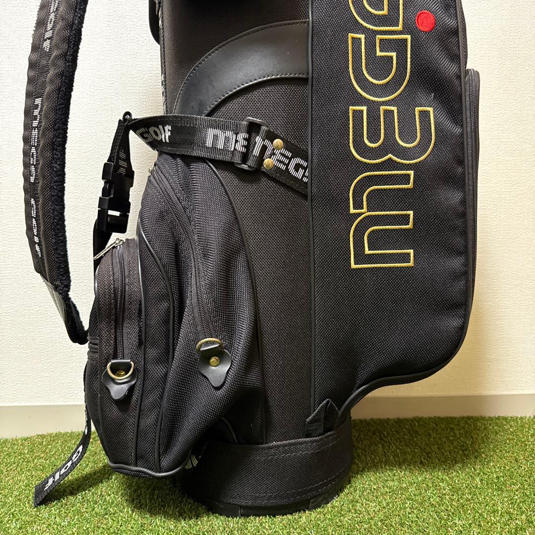 MEGA GOLF メガゴルフ キャディバッグ 軽量 3kg ブラック