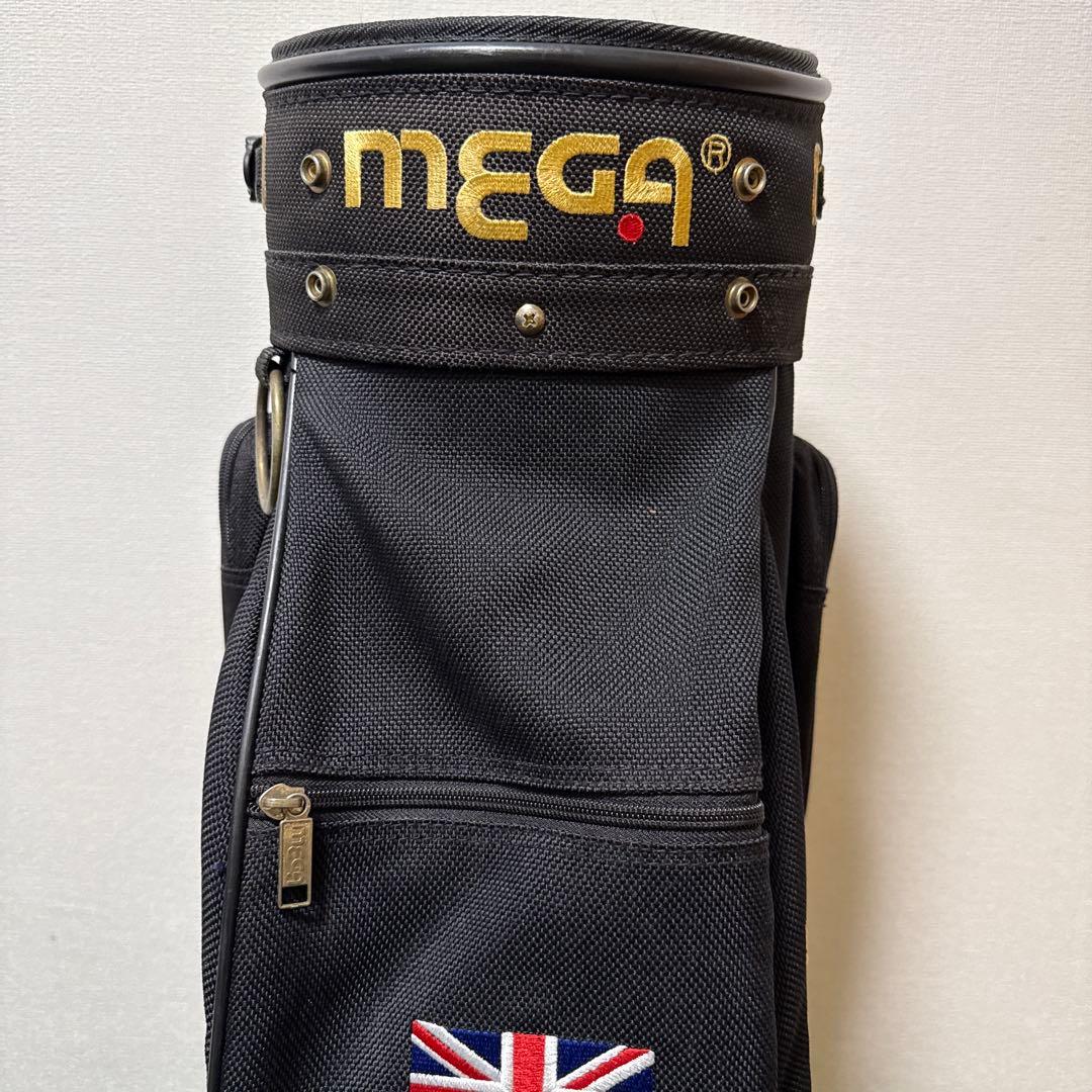 MEGA GOLF メガゴルフ キャディバッグ 軽量 3kg ブラック
