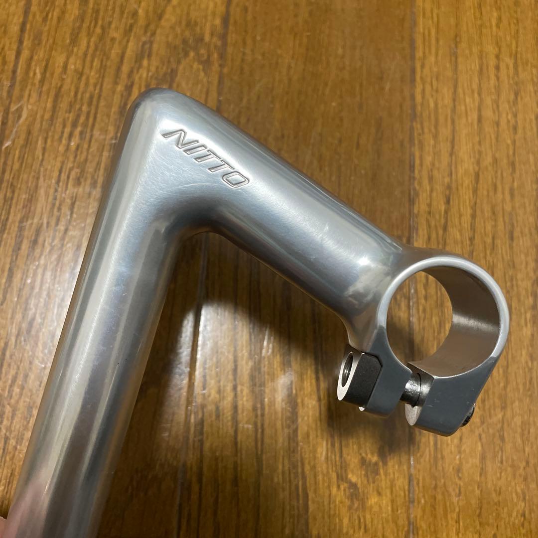 パーツ NITTO tallux stem (silver) 25.4mm/80mm