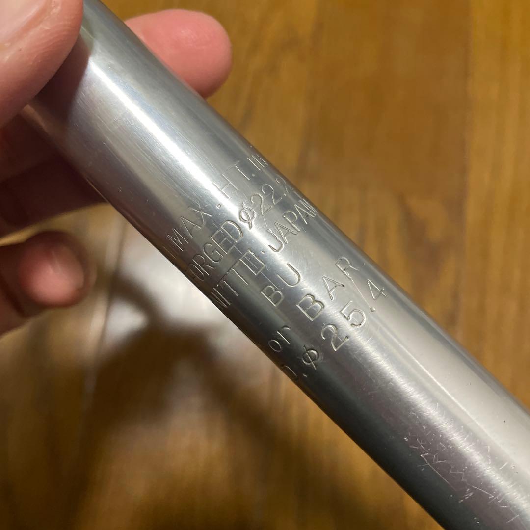 パーツ NITTO tallux stem (silver) 25.4mm/80mm