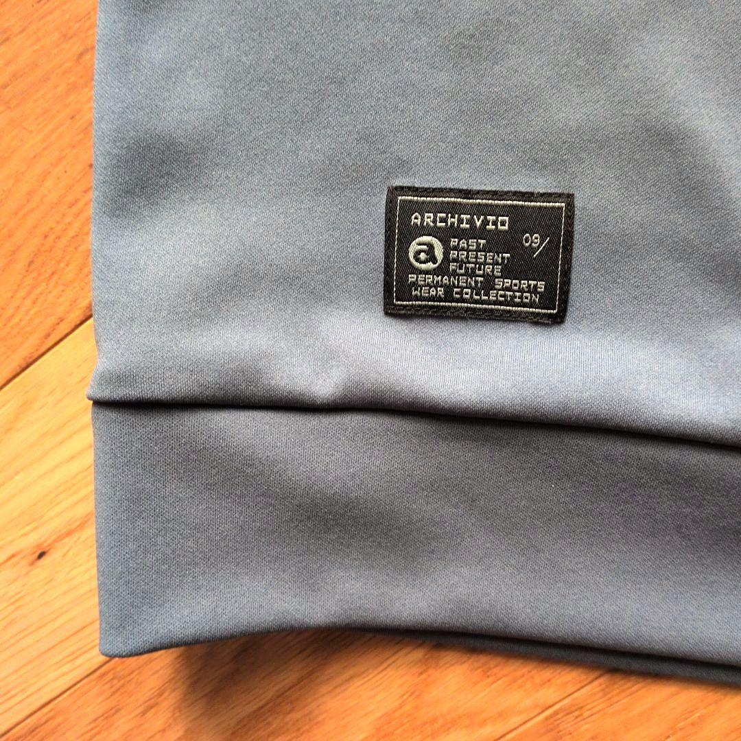 【美品】ARCHIVIO 吸汗速乾　モックネック　メンズ長袖　L