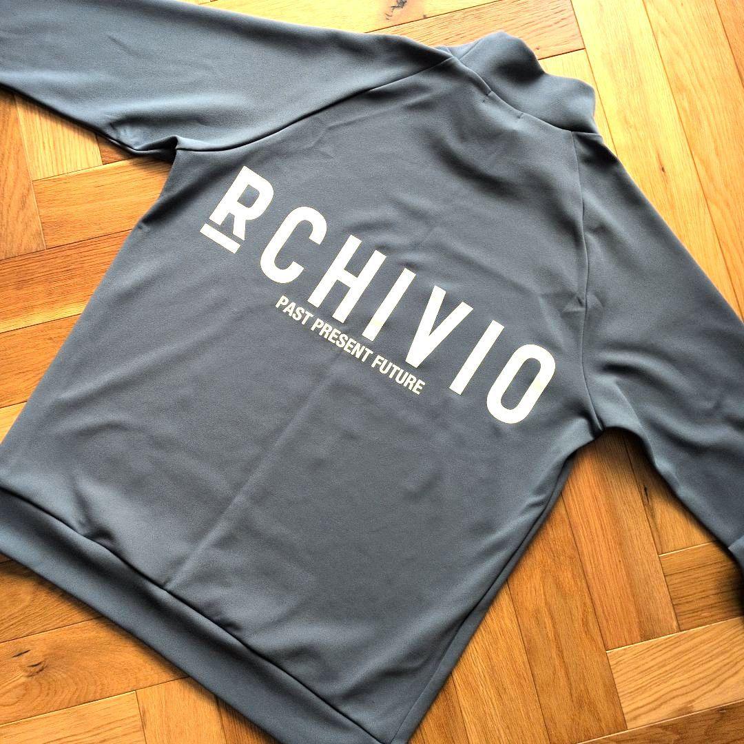 【美品】ARCHIVIO 吸汗速乾　モックネック　メンズ長袖　L