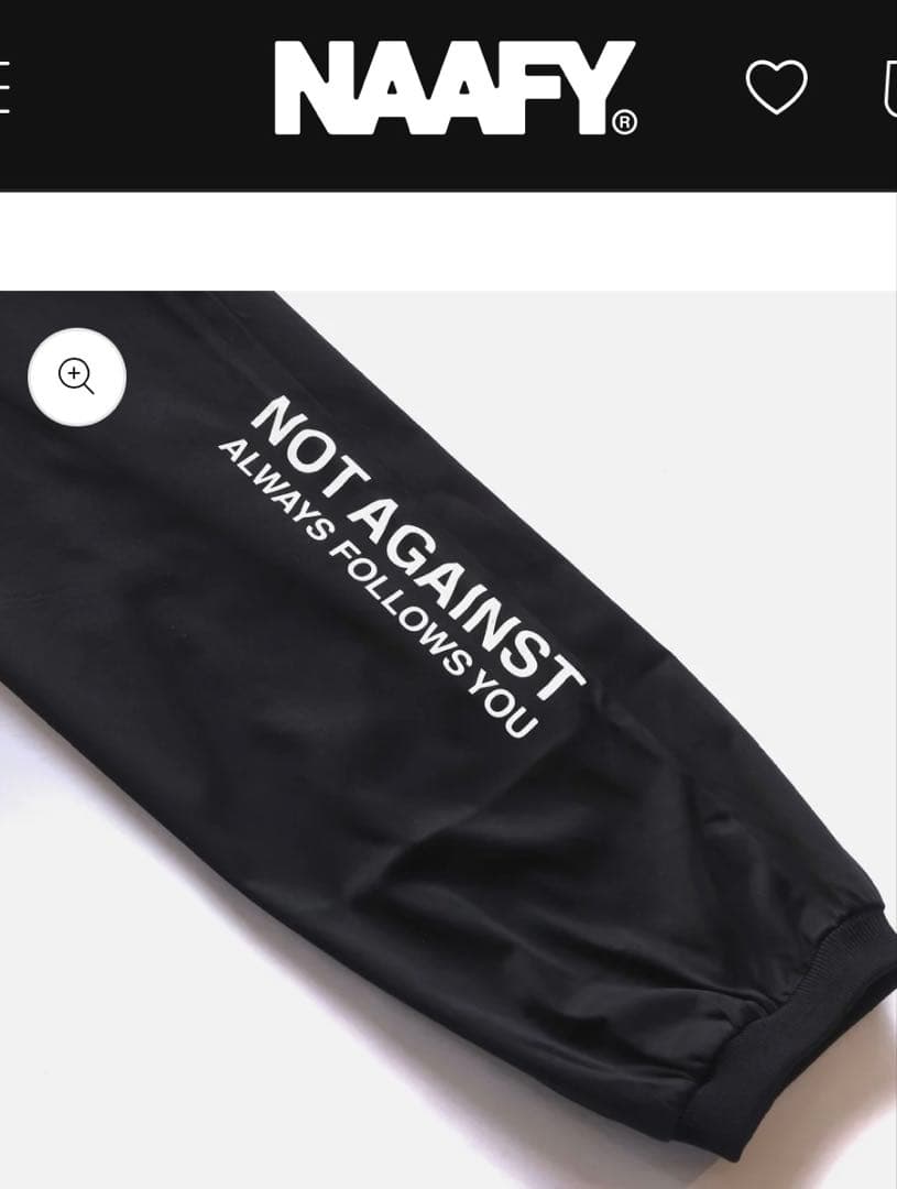 NAAFY PISTE/JOGGER PANTセット　L ブラック