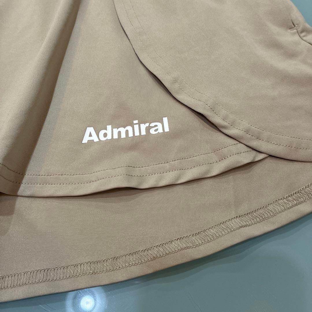 Admiral ベージュ ハーフパンツ スカート風