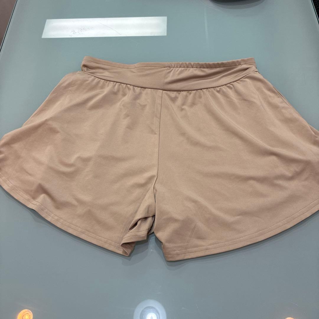 Admiral ベージュ ハーフパンツ スカート風