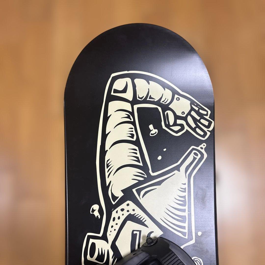 ROSSIGNOL スノーボード 142cm ビンディング付き ケース付き初心者