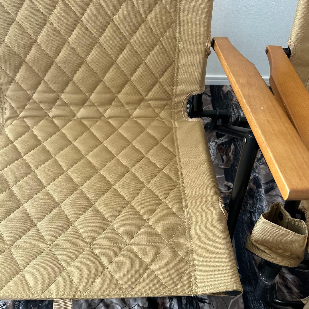 2個セットWAQ Reclining Low Chairリクライニングローチェア