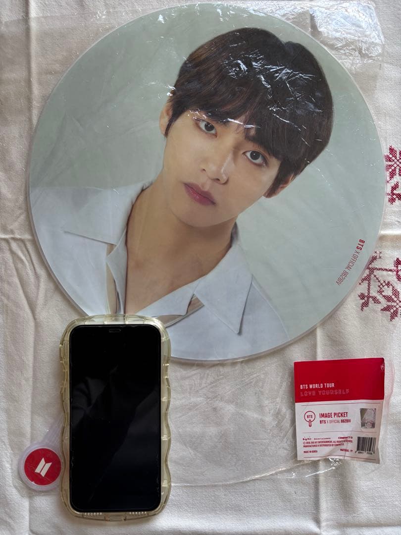 BTS V テテ　うちわ　トレカ等グッズセット
