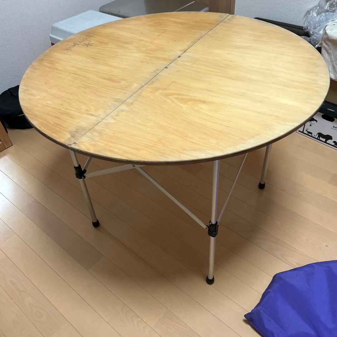 【廃盤品】 peak ローテーブル ラウンド スノーピーク