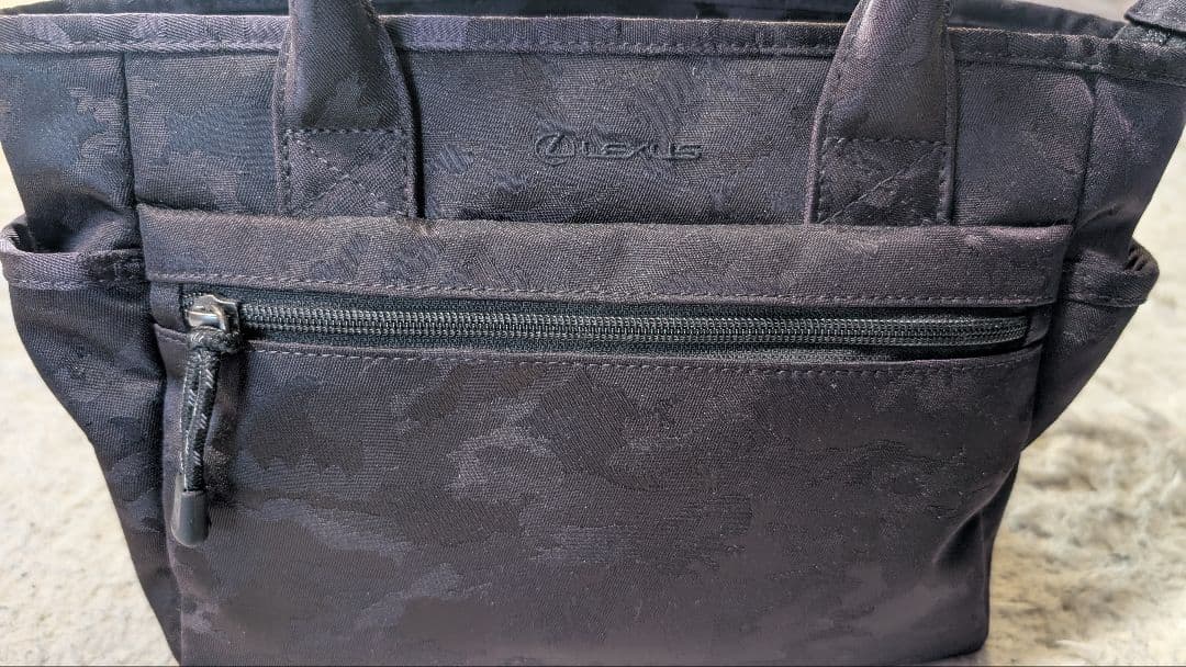 【美品】LEXUSレクサス カモフラージュ GOLFラウンドバッグ