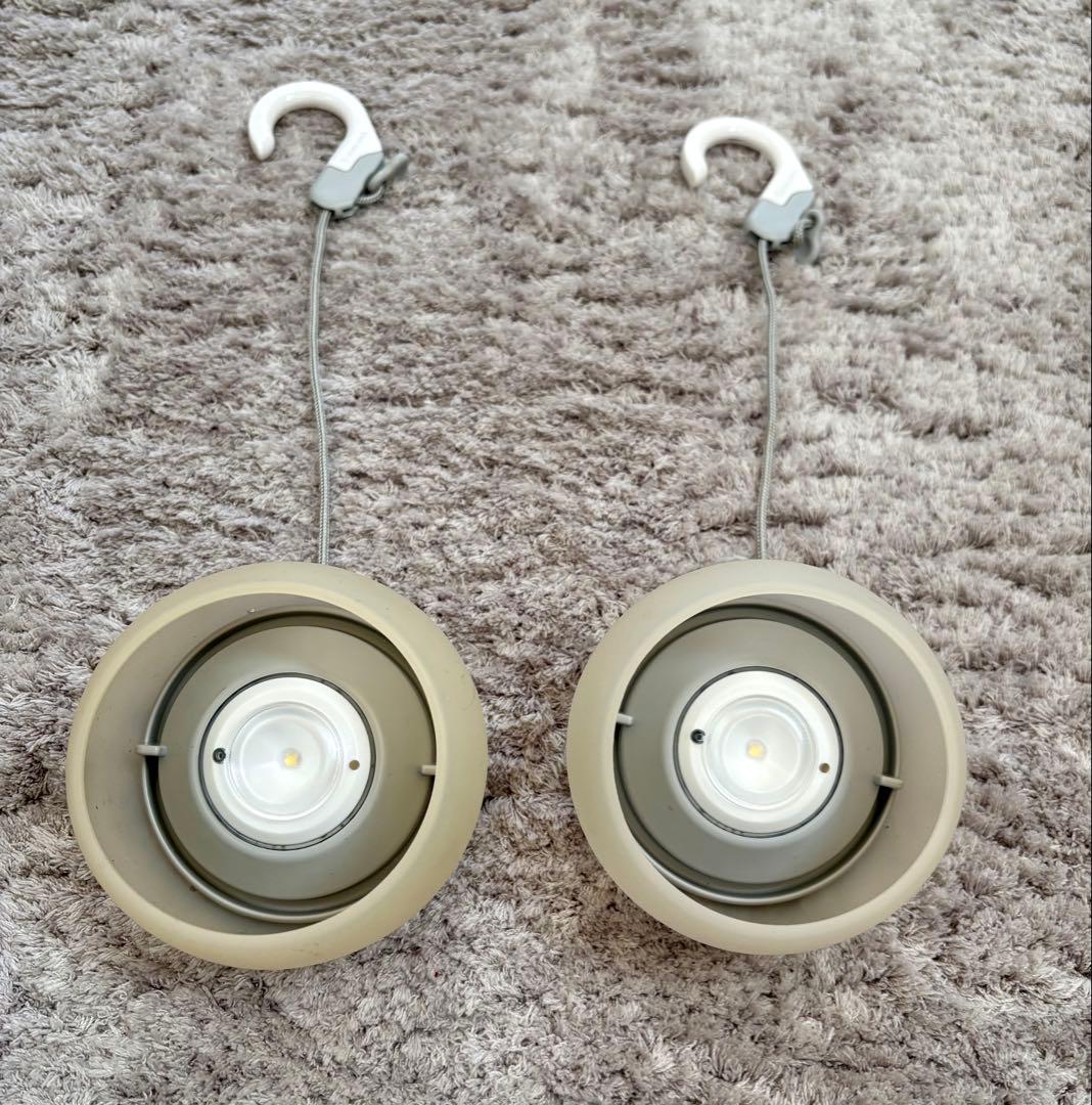 スノーピーク　ほおずき LEDランタン 2個セット 土と森