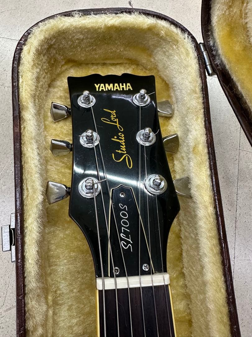 ヤマハヴィンテージギターSL700S studioLord レスポール　ケース付
