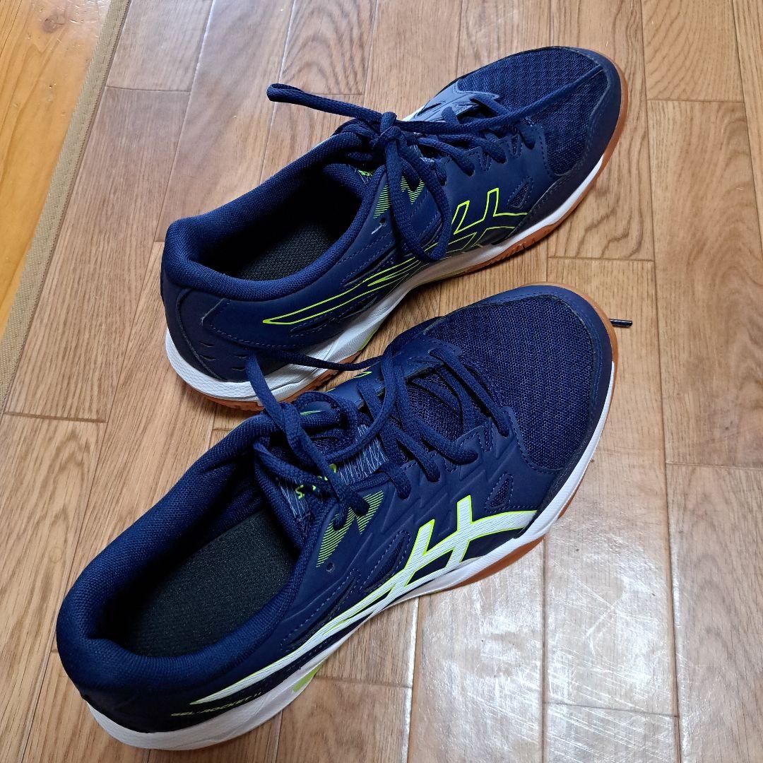 ASICS GEL-ROCKET 11 ネイビー/ライム バレーボールシューズ