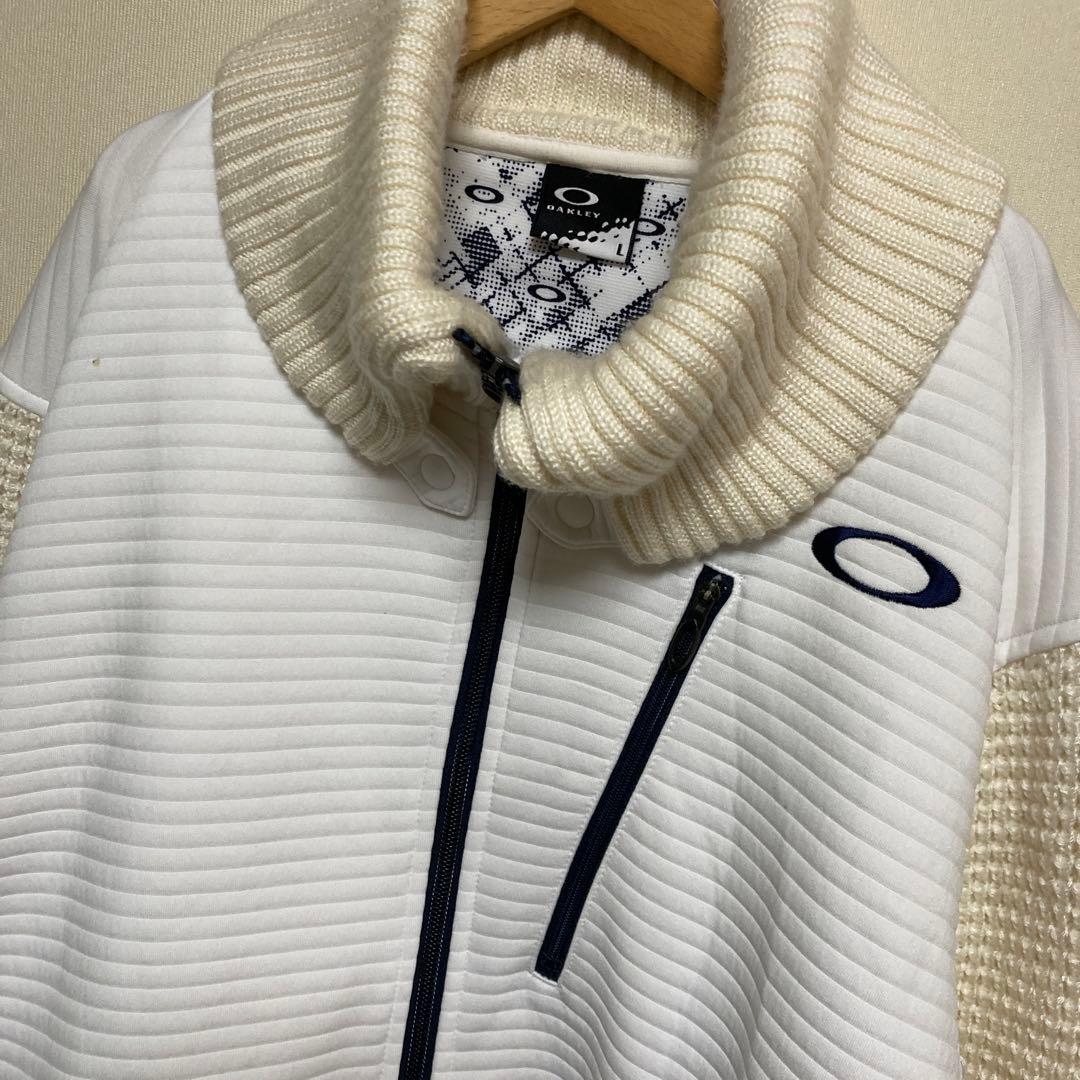 オークリー　OAKLEY ゴルフ　PGA TOUR 袖ニット　ブルゾン　L