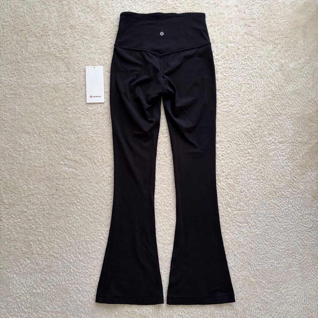 lululemon ルルレモン　フレアパンツ　ブラック