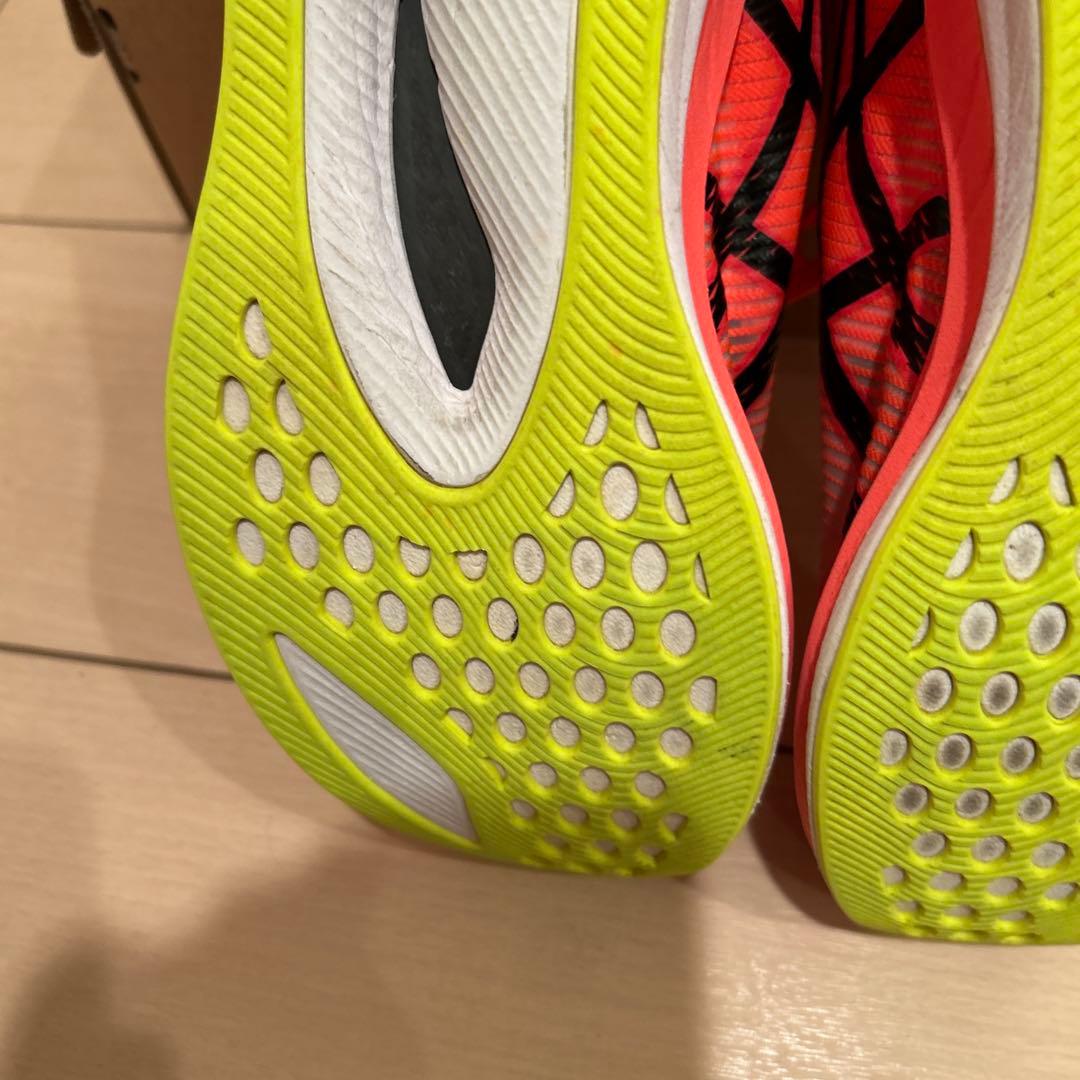 【中古】asics MAGIC SPEED 3（25.5cm）　オレンジ