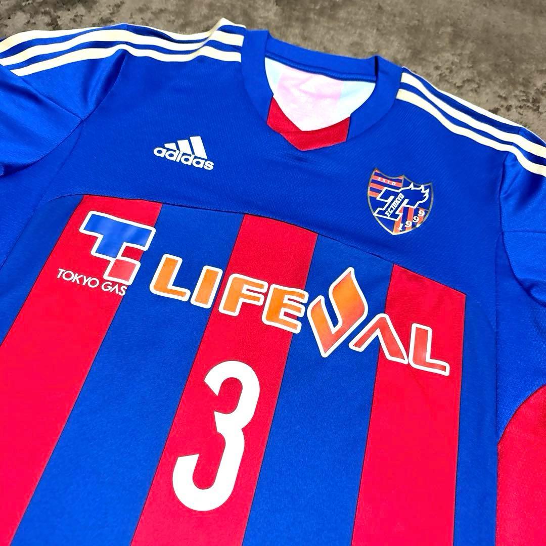 【美品】FC東京 2013/2014 ホーム ユニフォーム 森重真人 アディダス