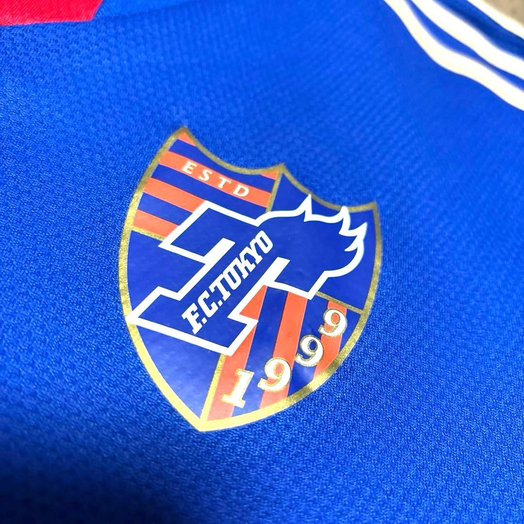 【美品】FC東京 2013/2014 ホーム ユニフォーム 森重真人 アディダス