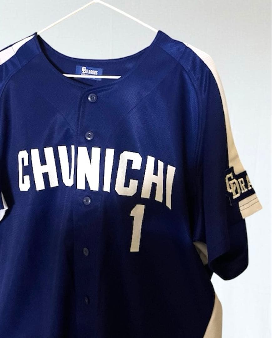 美品　中日ドラゴンズ♦︎福留孝介ユニフォーム希少♦︎フリーサイズ　レア