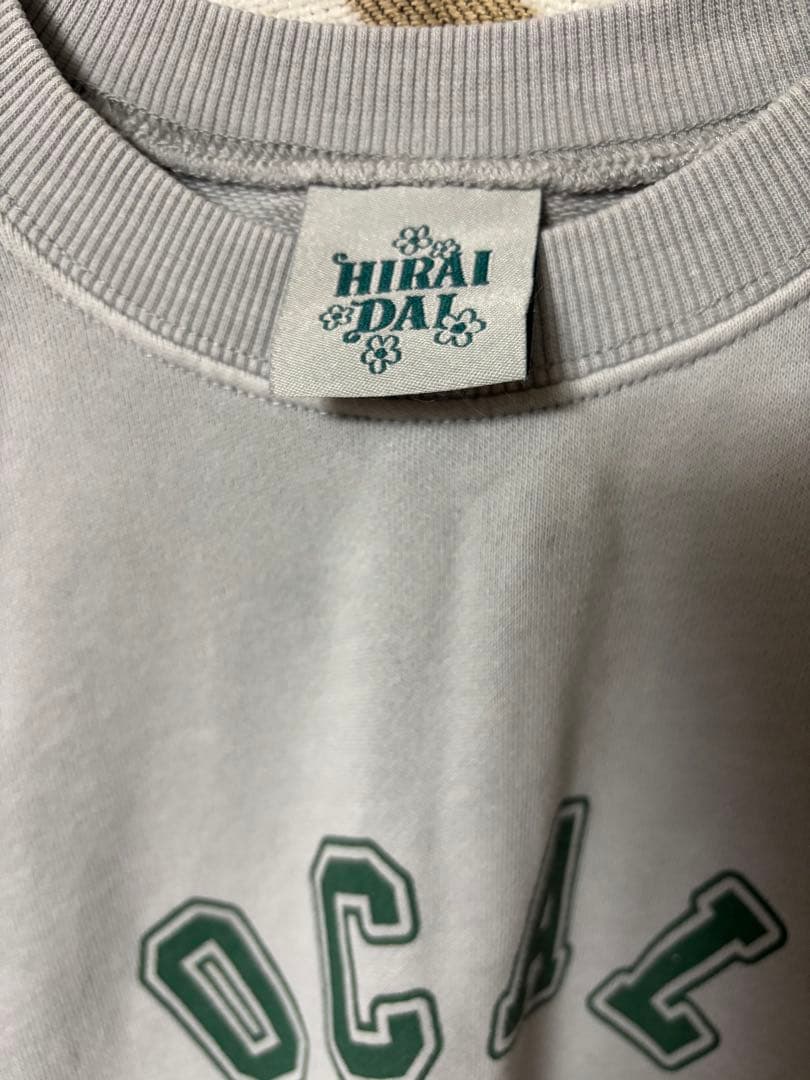平井大　LOCALS ONLY グレー スウェットシャツ