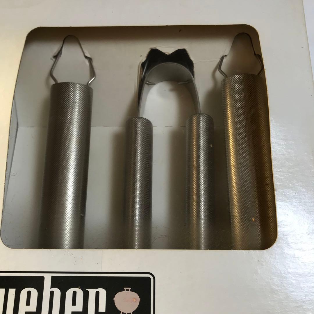 WEBER ウェーバー　3ピースステンレスツールセット