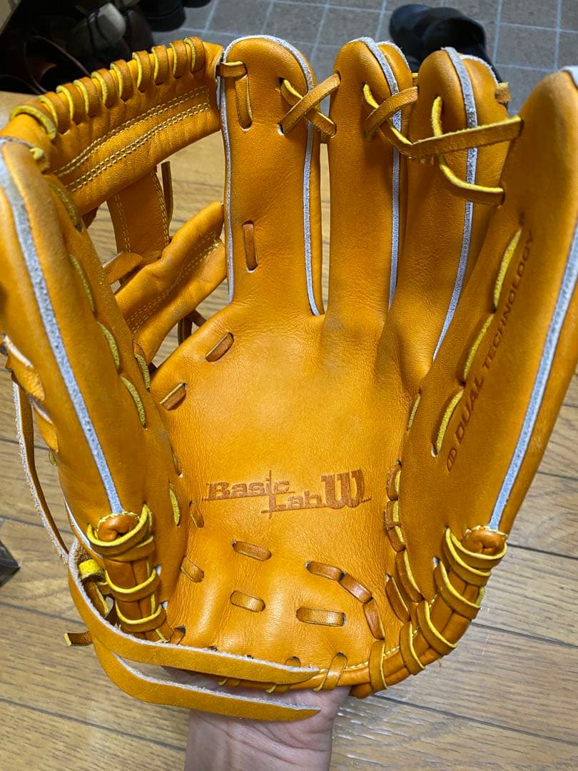 ウィルソン　グローブ　軟式野球　内野手用　ベーシックラボシリーズ　D5