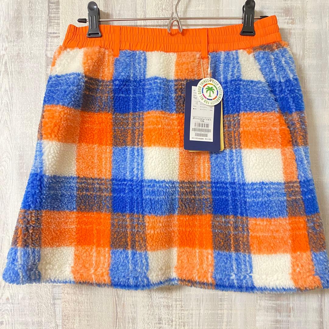 新品　ROSASEN ボアリバーシブルベスト　ボアスカート　セットアップ　防寒