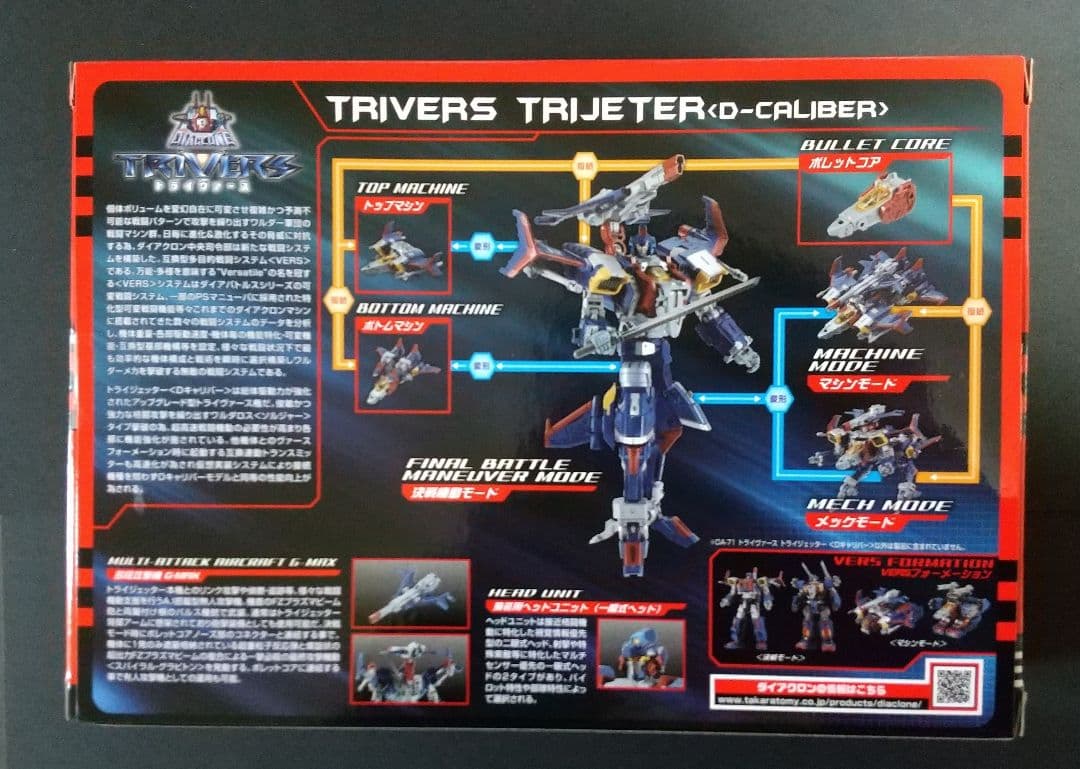 ダイアクロン DA-71 トライジェッター〈Dキャリバー〉＋男性隊員×１