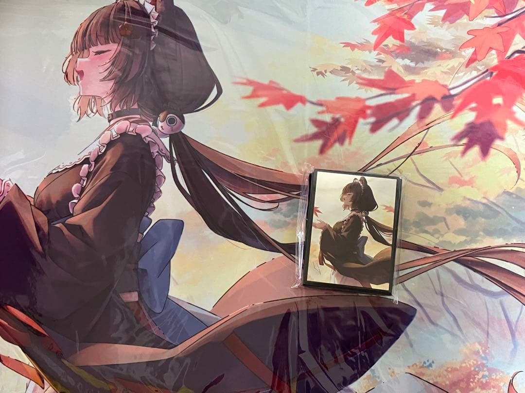 白詰草　にじさんじ　スリーブ　プレイマット　戌亥とこ　w8C