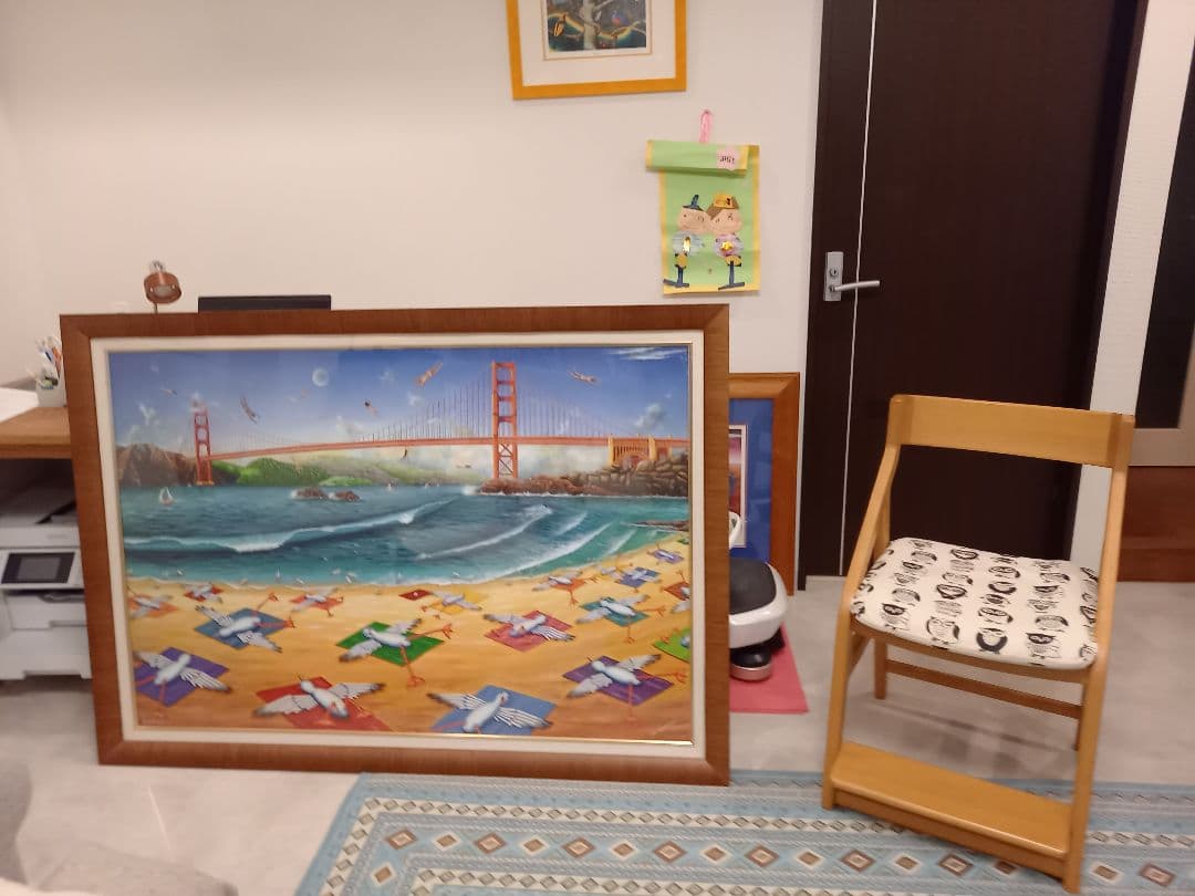 リトグラフ ヘブン&アース作家　オーストラリアの風景 大型作品