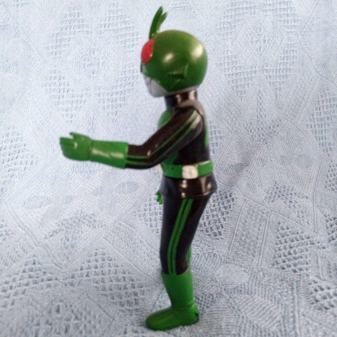 ★ 仮面ライダー ★旧バンダソフビ★2号カラーの2本線 希少21.5cm