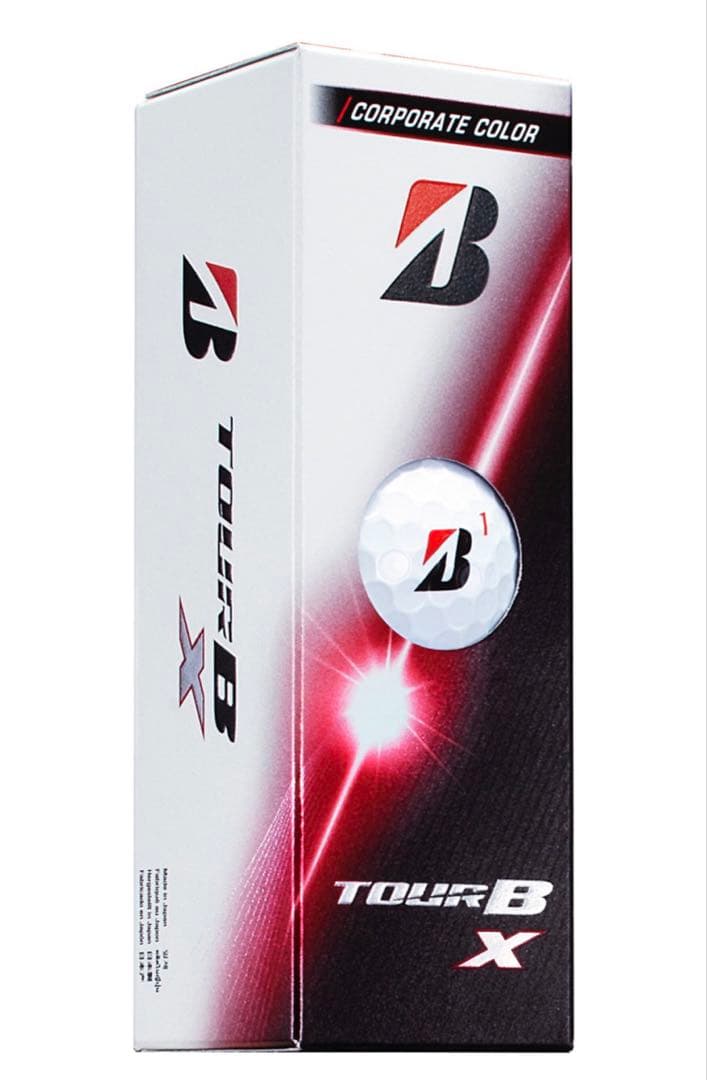 【最新】ブリジストンTOUR B X 26 コーポレートカラー2ダース