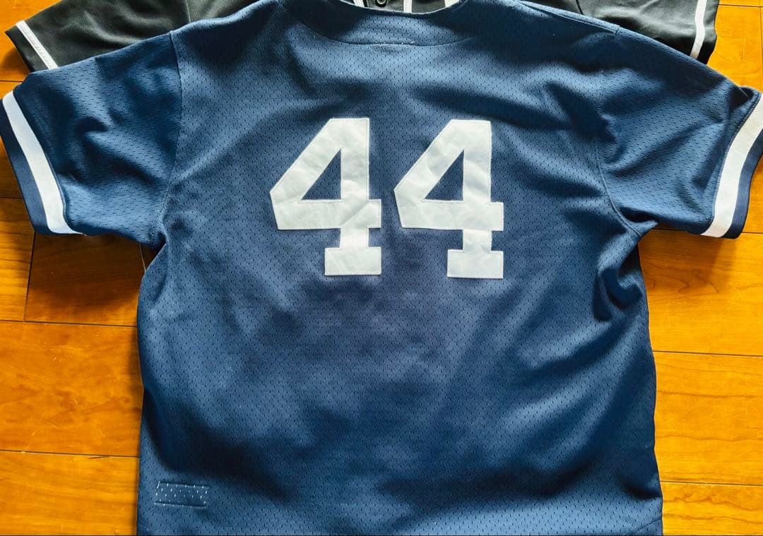 ウェア Mens mitchell ness reggie jacksonavy