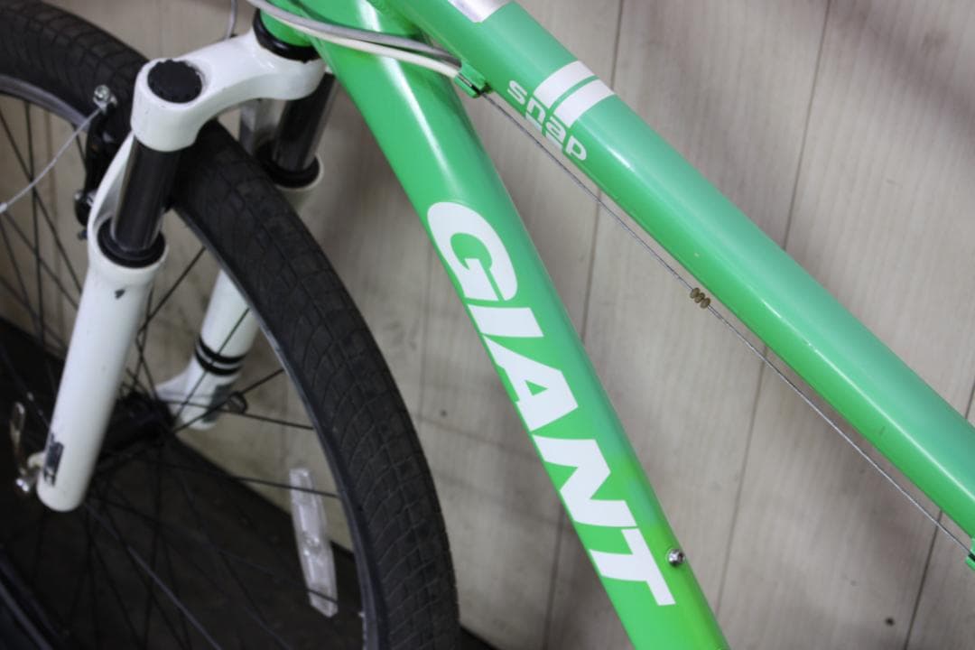 GIANT SNAP 26型 アルミ 21速 430mm MTB GREEN