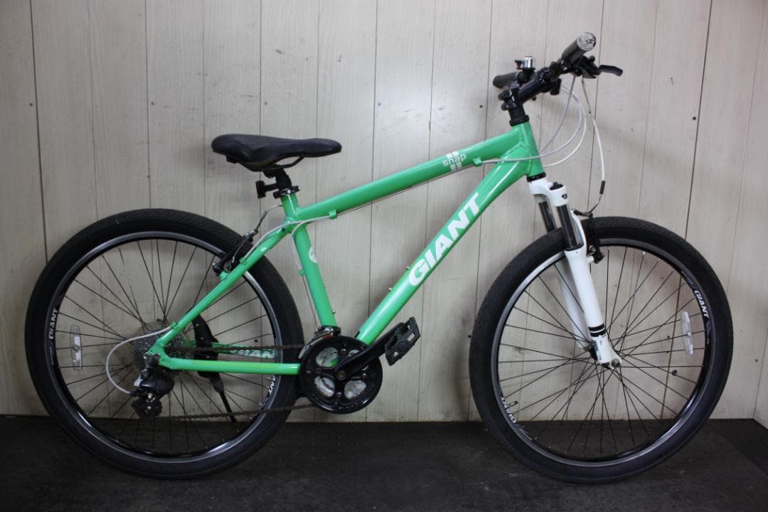 GIANT SNAP 26型 アルミ 21速 430mm MTB GREEN