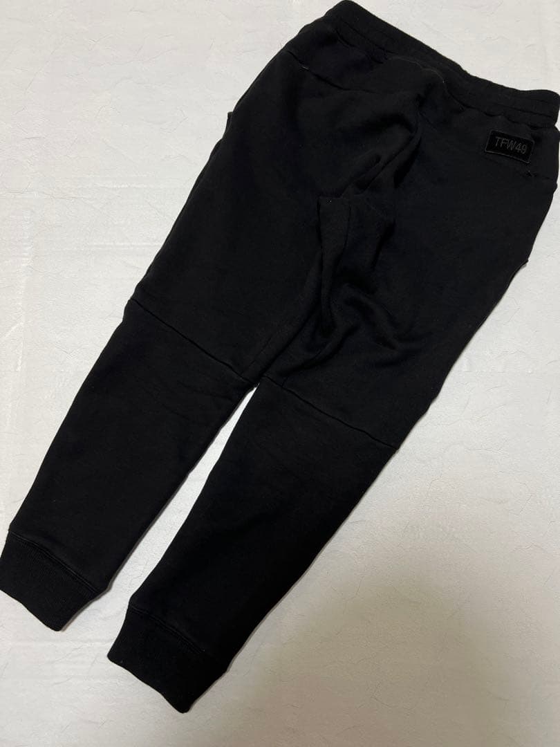美品 TFW49 スリムスウェットパンツ 3 黒 T071920005 ゴルフ
