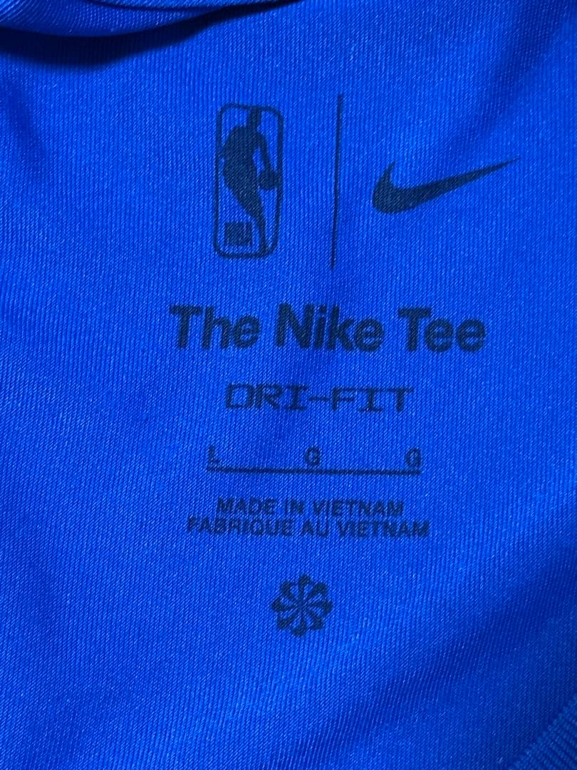 ナイキマーベリックスNBA選手支給品UsedプラクティスTシャツLサイズ