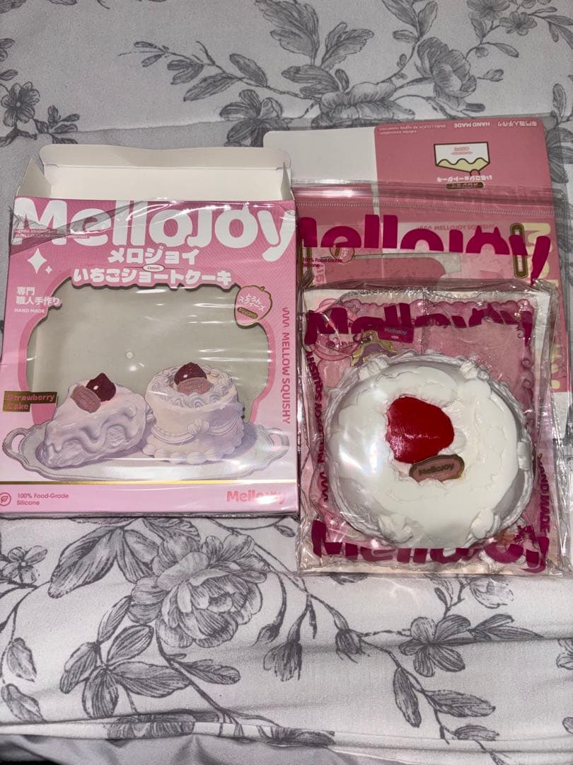 ア*号様 Mellojoy ケーキ箱付き クリーミークリーム ホールケーキ いち