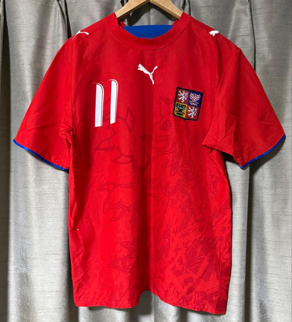 Puma チェコ代表 サッカーユニフォーム #11 nedved