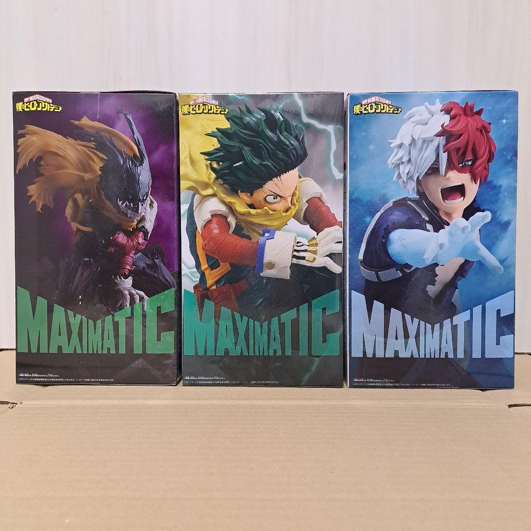 僕のヒーローアカデミア MAXIMATIC 3体セット[未開封 ]
