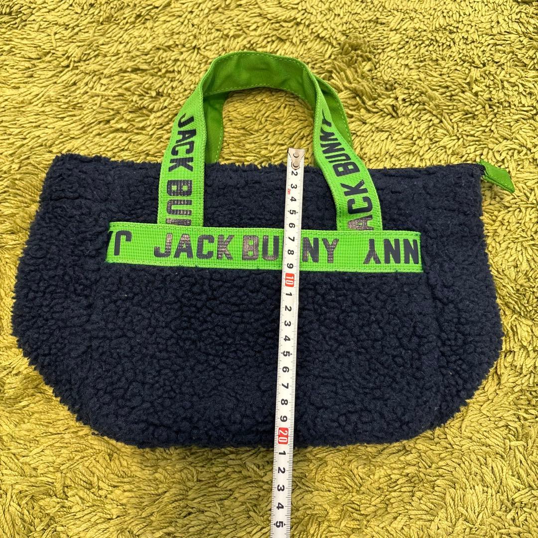 Jack Bunny!! ジャックバニー カートバッグ ラウンドバッグ モコモコ